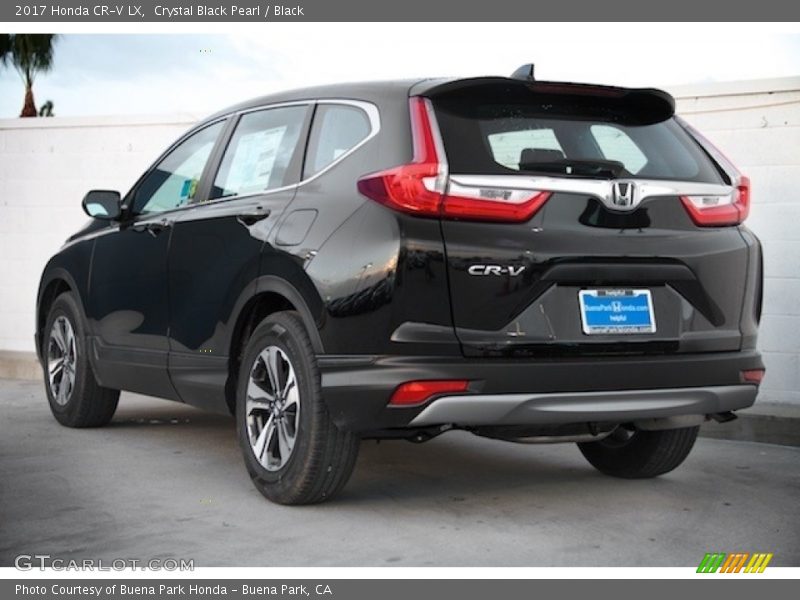 Crystal Black Pearl / Black 2017 Honda CR-V LX