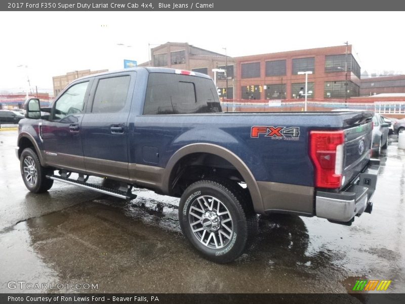 Blue Jeans / Camel 2017 Ford F350 Super Duty Lariat Crew Cab 4x4