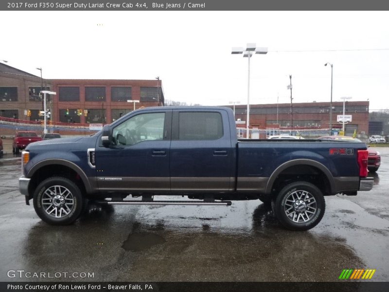 Blue Jeans / Camel 2017 Ford F350 Super Duty Lariat Crew Cab 4x4