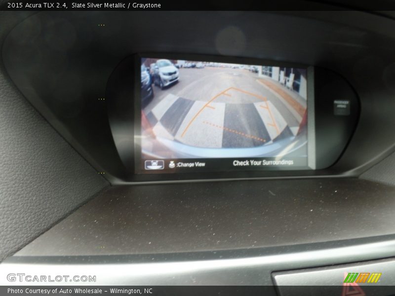 Slate Silver Metallic / Graystone 2015 Acura TLX 2.4