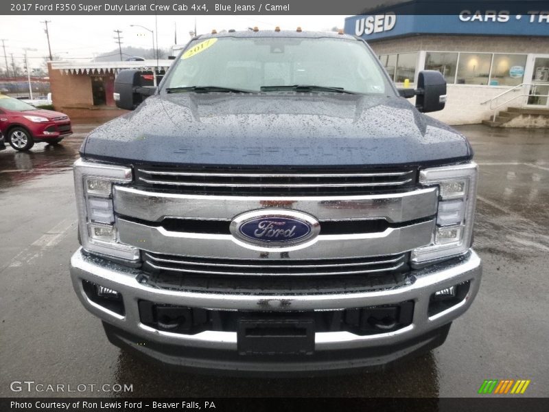 Blue Jeans / Camel 2017 Ford F350 Super Duty Lariat Crew Cab 4x4