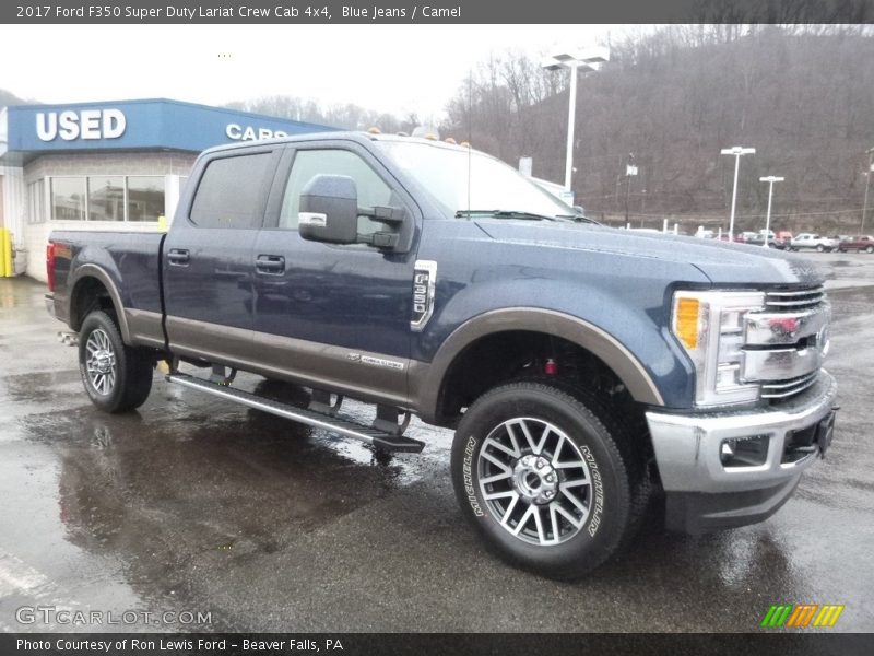 Blue Jeans / Camel 2017 Ford F350 Super Duty Lariat Crew Cab 4x4
