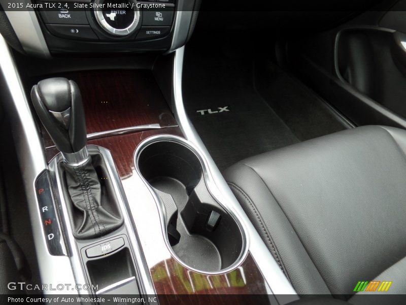 Slate Silver Metallic / Graystone 2015 Acura TLX 2.4