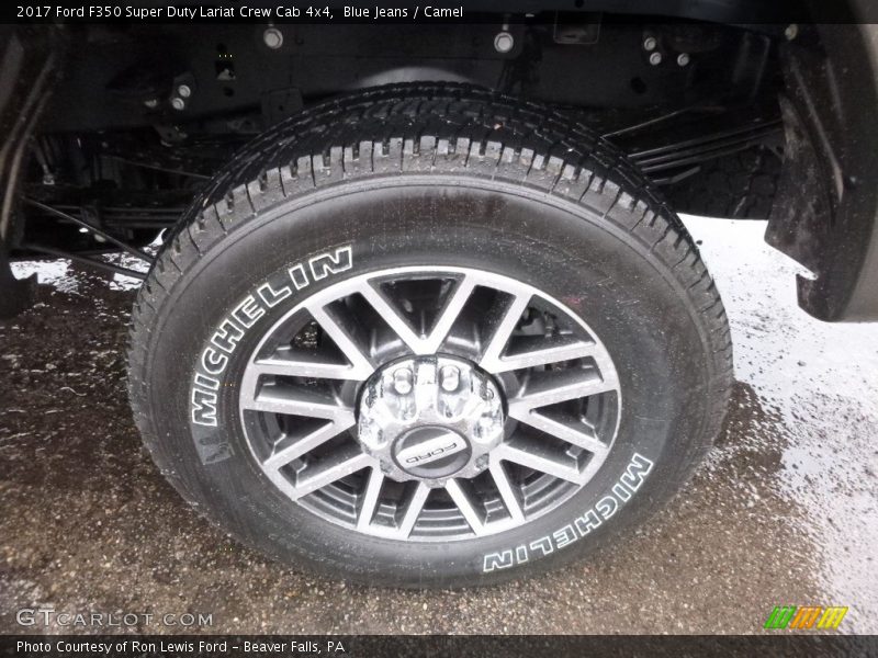 Blue Jeans / Camel 2017 Ford F350 Super Duty Lariat Crew Cab 4x4