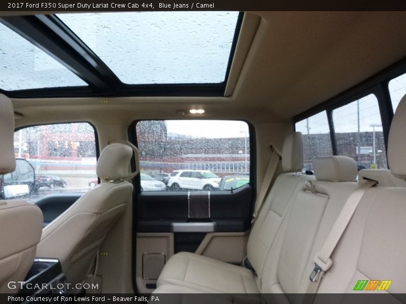 Blue Jeans / Camel 2017 Ford F350 Super Duty Lariat Crew Cab 4x4