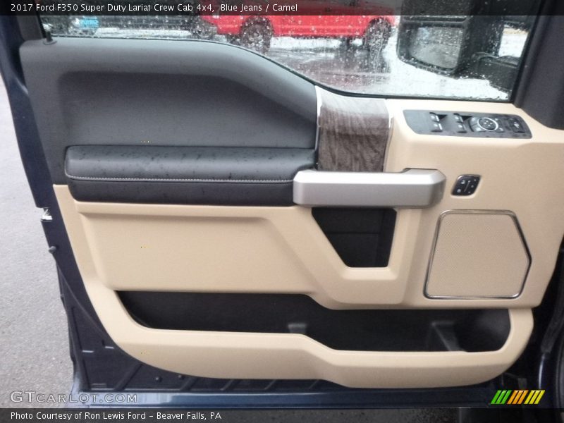 Blue Jeans / Camel 2017 Ford F350 Super Duty Lariat Crew Cab 4x4