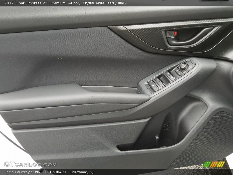 Crystal White Pearl / Black 2017 Subaru Impreza 2.0i Premium 5-Door