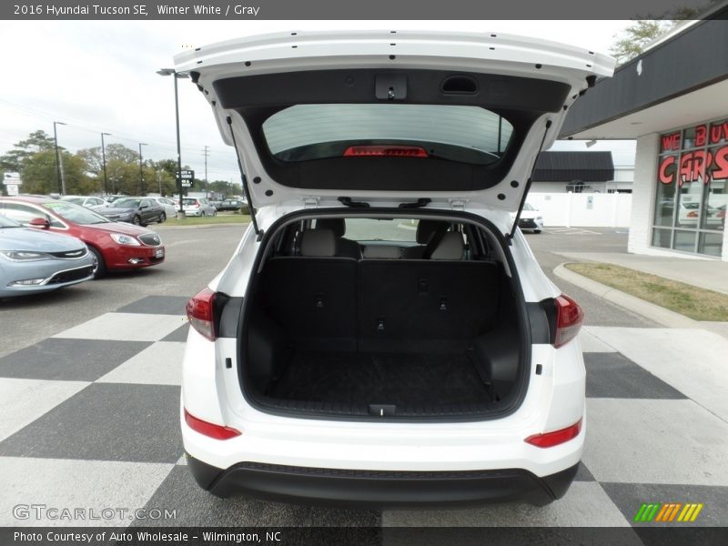 Winter White / Gray 2016 Hyundai Tucson SE
