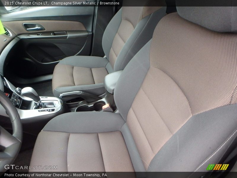 Champagne Silver Metallic / Brownstone 2015 Chevrolet Cruze LT
