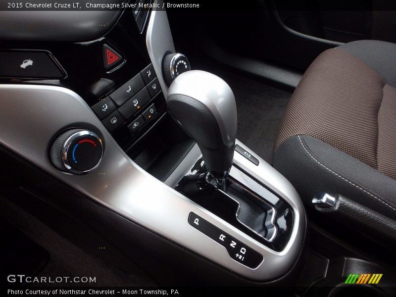 Champagne Silver Metallic / Brownstone 2015 Chevrolet Cruze LT