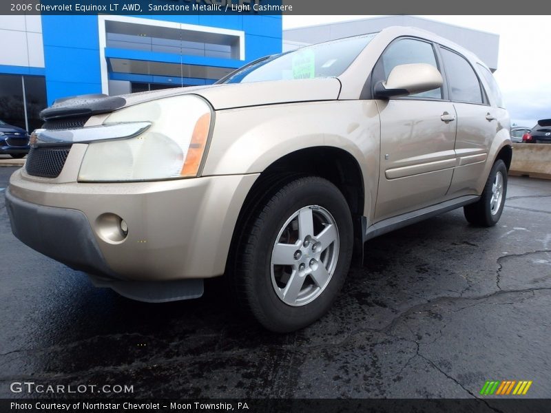 Sandstone Metallic / Light Cashmere 2006 Chevrolet Equinox LT AWD