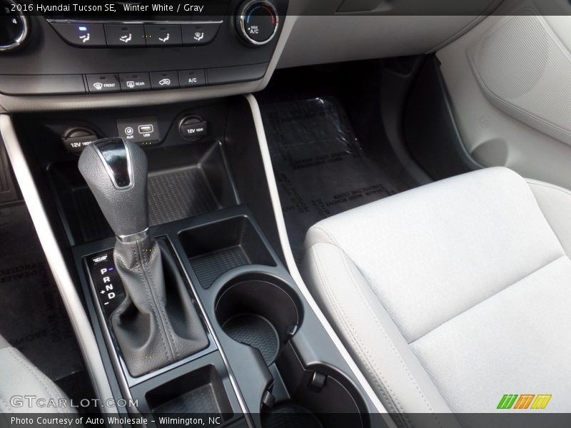 Winter White / Gray 2016 Hyundai Tucson SE