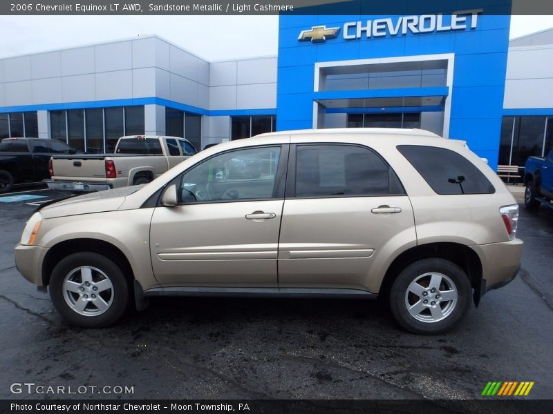 Sandstone Metallic / Light Cashmere 2006 Chevrolet Equinox LT AWD