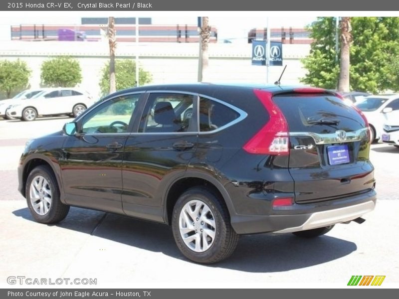 Crystal Black Pearl / Black 2015 Honda CR-V EX