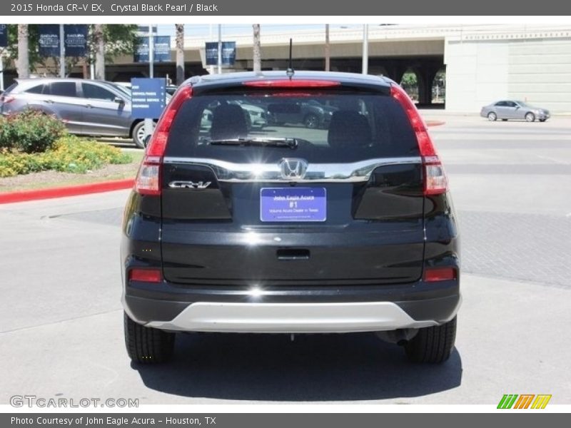 Crystal Black Pearl / Black 2015 Honda CR-V EX