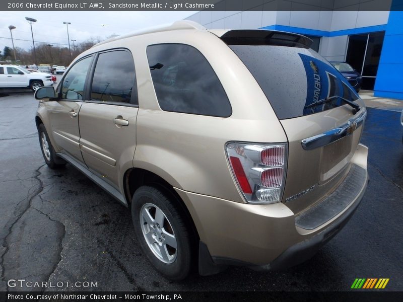 Sandstone Metallic / Light Cashmere 2006 Chevrolet Equinox LT AWD