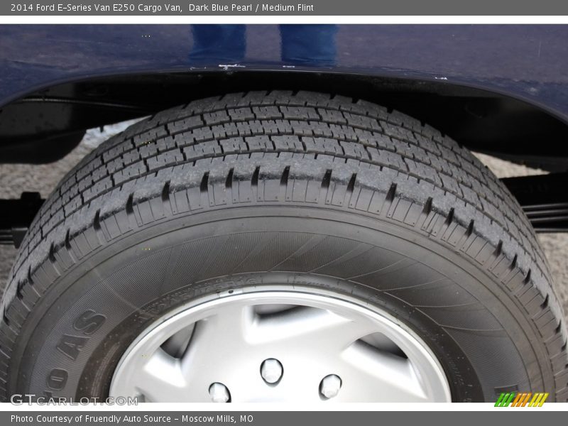 Dark Blue Pearl / Medium Flint 2014 Ford E-Series Van E250 Cargo Van