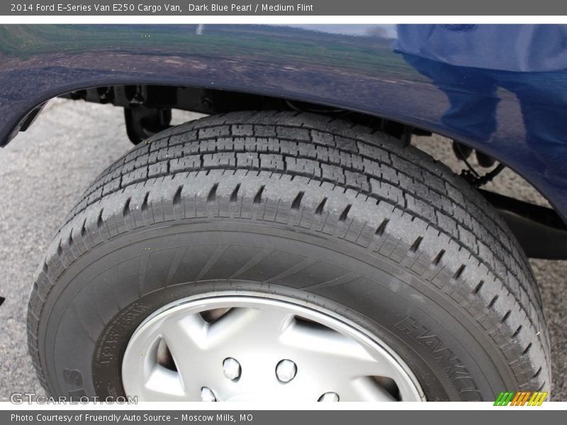 Dark Blue Pearl / Medium Flint 2014 Ford E-Series Van E250 Cargo Van