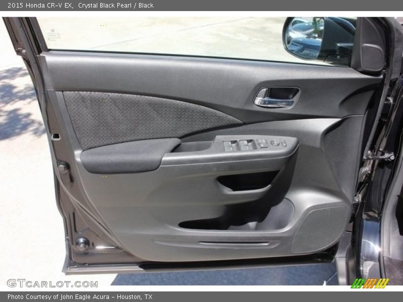 Crystal Black Pearl / Black 2015 Honda CR-V EX