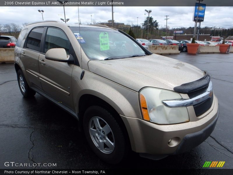 Sandstone Metallic / Light Cashmere 2006 Chevrolet Equinox LT AWD