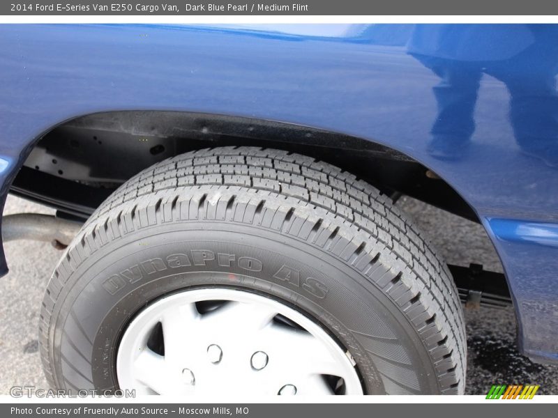Dark Blue Pearl / Medium Flint 2014 Ford E-Series Van E250 Cargo Van