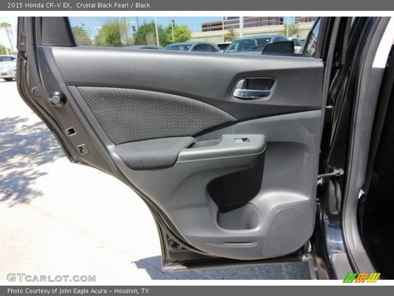 Crystal Black Pearl / Black 2015 Honda CR-V EX