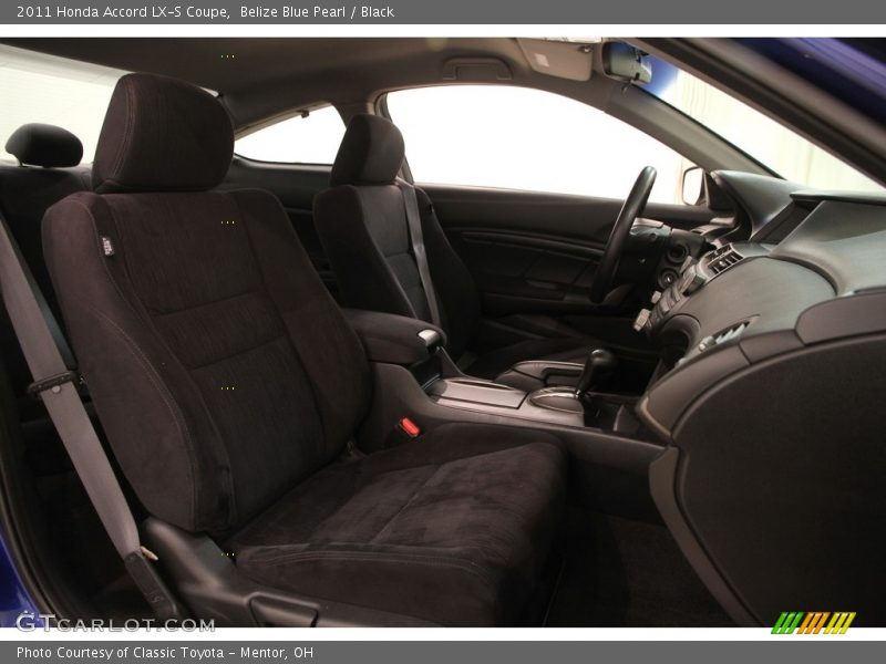 Belize Blue Pearl / Black 2011 Honda Accord LX-S Coupe