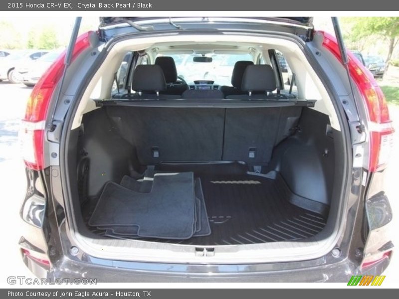 Crystal Black Pearl / Black 2015 Honda CR-V EX