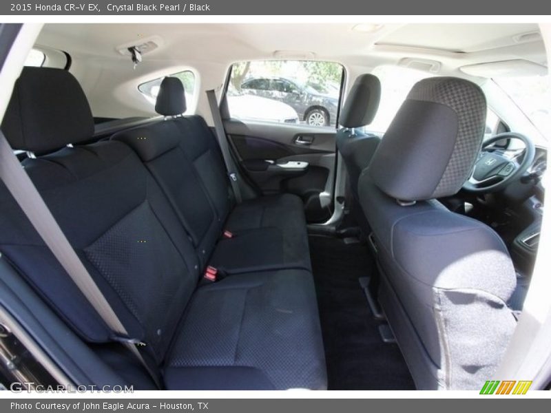 Crystal Black Pearl / Black 2015 Honda CR-V EX
