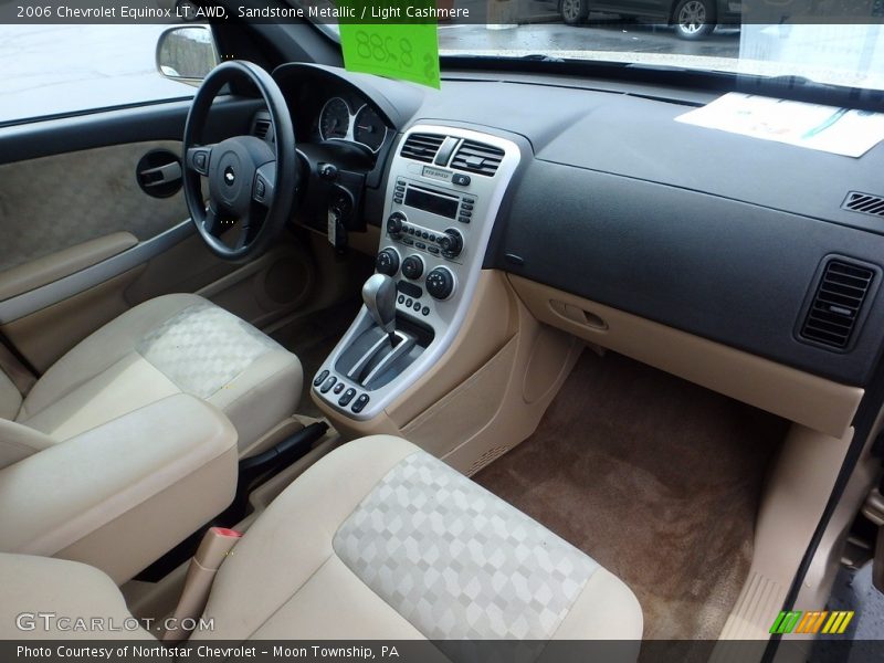 Sandstone Metallic / Light Cashmere 2006 Chevrolet Equinox LT AWD