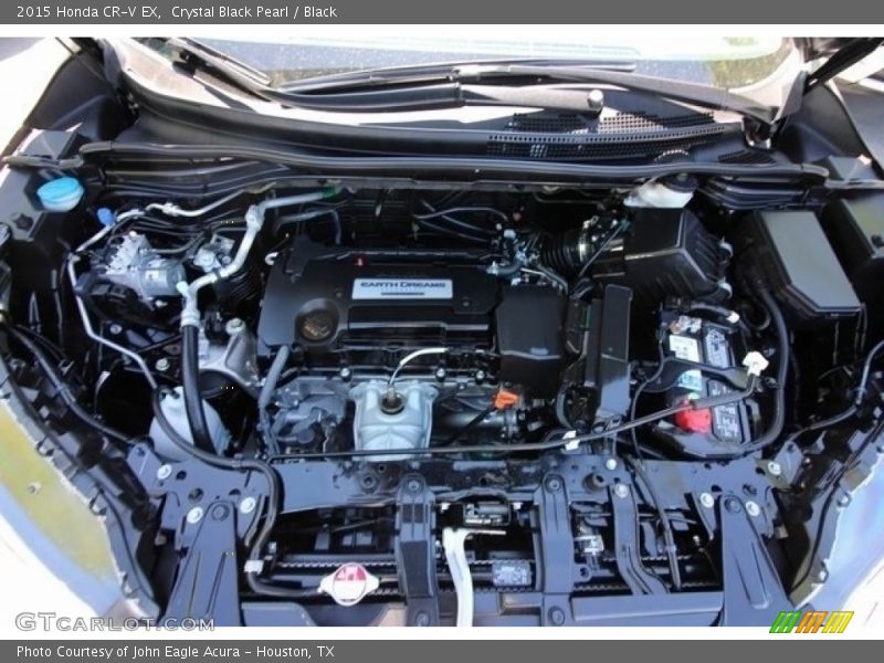 Crystal Black Pearl / Black 2015 Honda CR-V EX