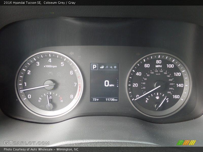 Coliseum Grey / Gray 2016 Hyundai Tucson SE
