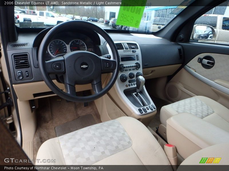 Sandstone Metallic / Light Cashmere 2006 Chevrolet Equinox LT AWD
