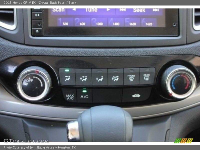 Crystal Black Pearl / Black 2015 Honda CR-V EX
