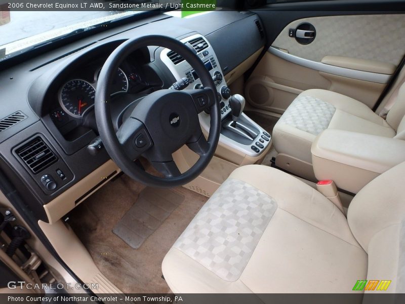 Sandstone Metallic / Light Cashmere 2006 Chevrolet Equinox LT AWD