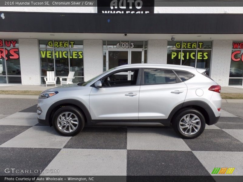 Chromium Silver / Gray 2016 Hyundai Tucson SE