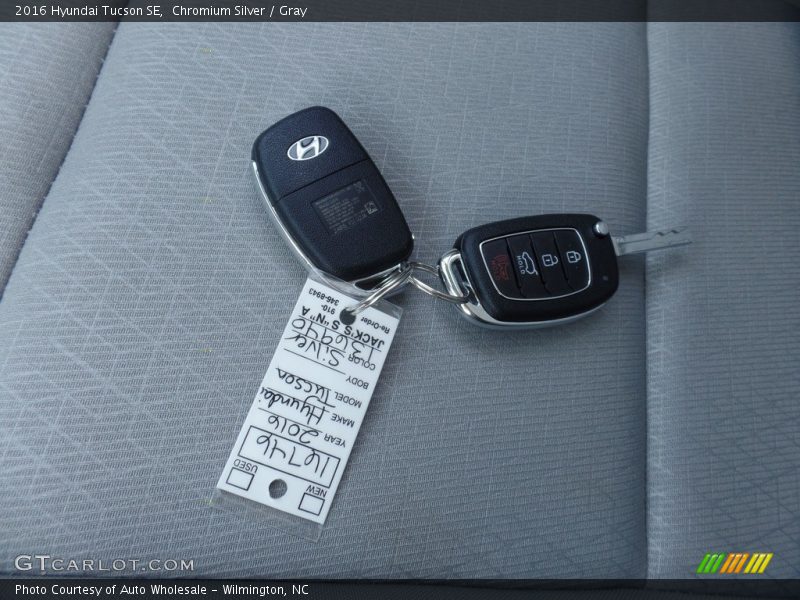 Chromium Silver / Gray 2016 Hyundai Tucson SE