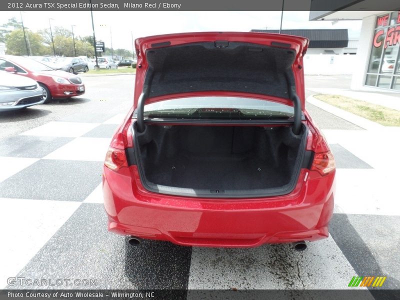 Milano Red / Ebony 2012 Acura TSX Special Edition Sedan