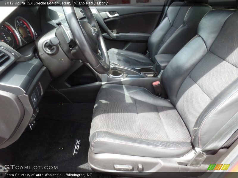 Milano Red / Ebony 2012 Acura TSX Special Edition Sedan
