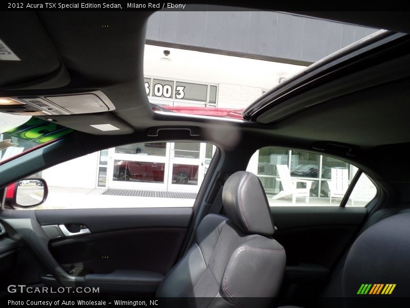 Milano Red / Ebony 2012 Acura TSX Special Edition Sedan