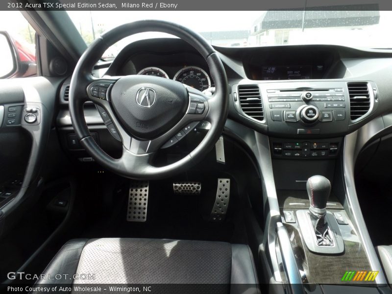 Milano Red / Ebony 2012 Acura TSX Special Edition Sedan