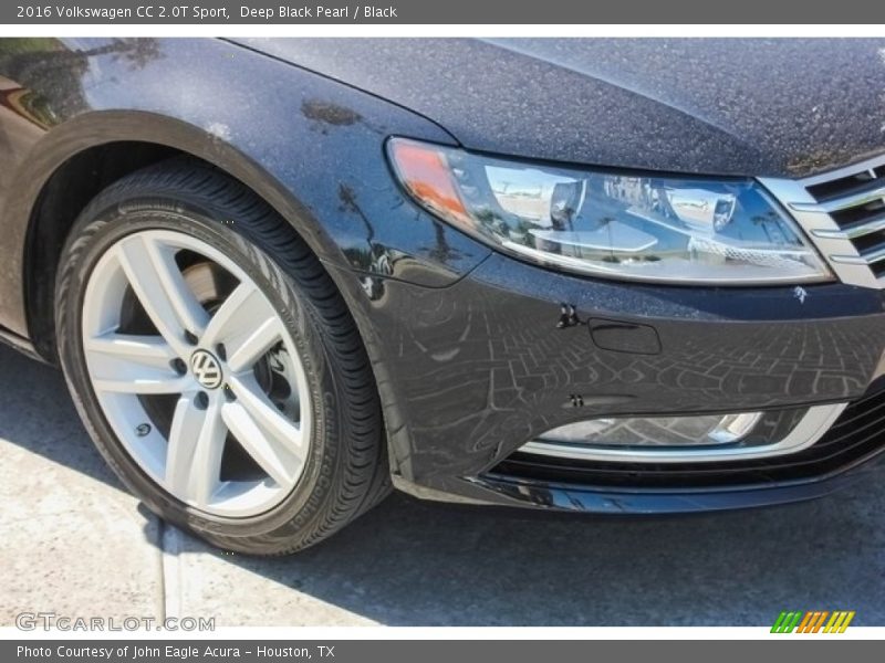 Deep Black Pearl / Black 2016 Volkswagen CC 2.0T Sport