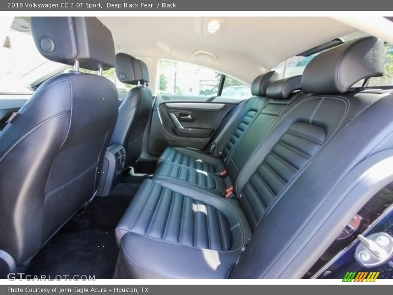 Rear Seat of 2016 CC 2.0T Sport