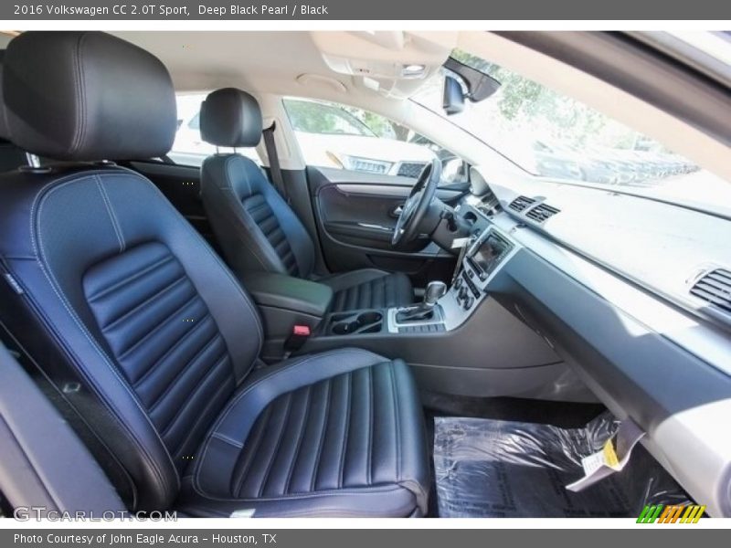 Front Seat of 2016 CC 2.0T Sport