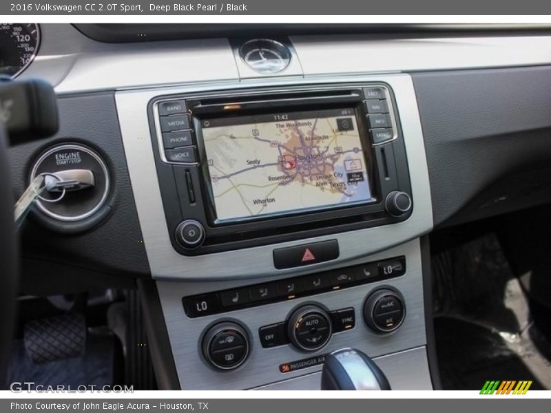 Controls of 2016 CC 2.0T Sport