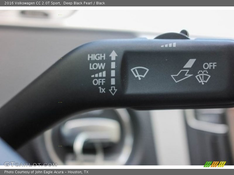 Controls of 2016 CC 2.0T Sport