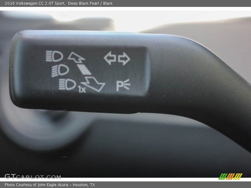 Controls of 2016 CC 2.0T Sport