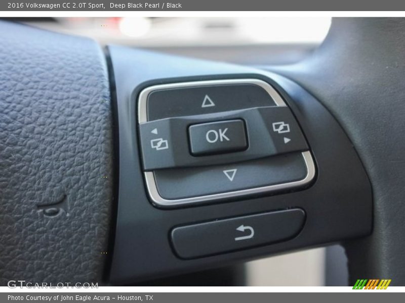 Controls of 2016 CC 2.0T Sport