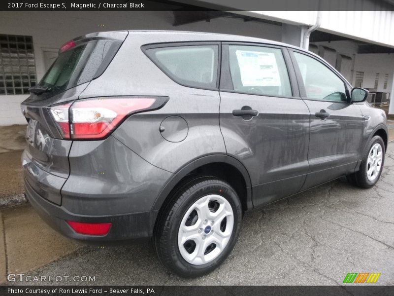 Magnetic / Charcoal Black 2017 Ford Escape S
