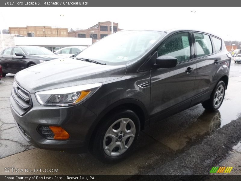 Magnetic / Charcoal Black 2017 Ford Escape S